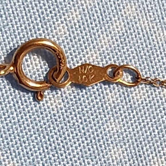 Emmy London 10k Rose Gold Diamond Heart Necklace Kay Jewelers - Picture 5 of 6